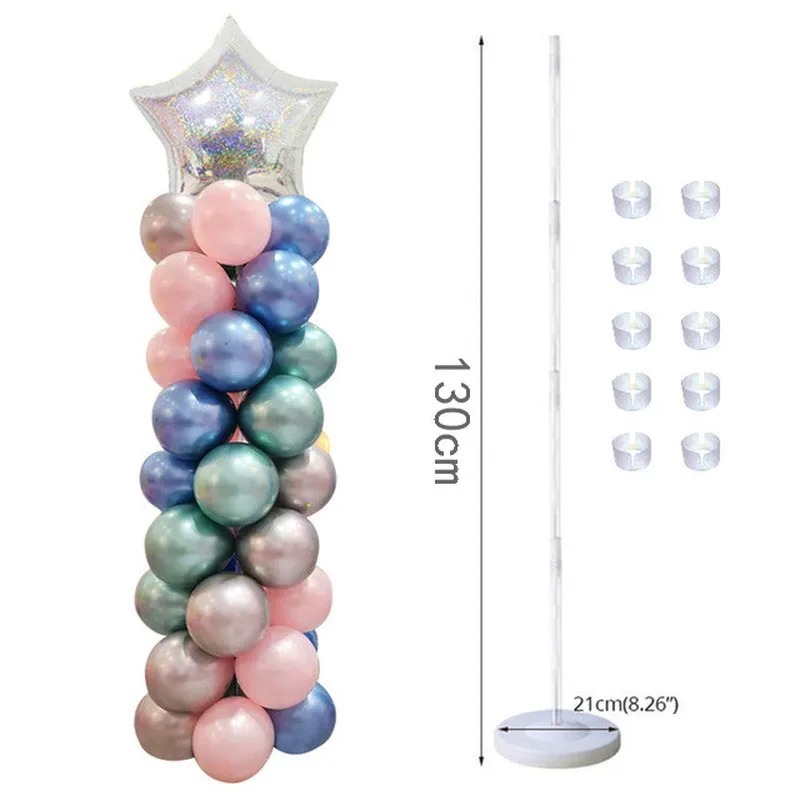 130 cm Ballon-Säulen-Set, Hoch – Wedding Decor Supply Store Bewertung und Preis
