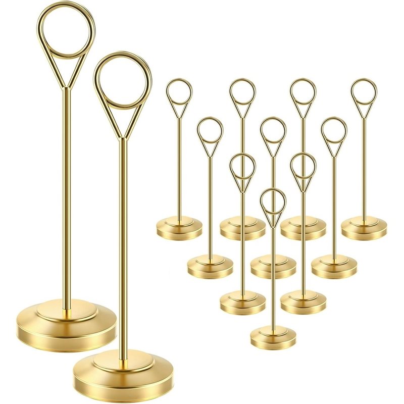 [A92P!】 Robuste Fotohalter mit – Table Number Gold Bewertung und Preis