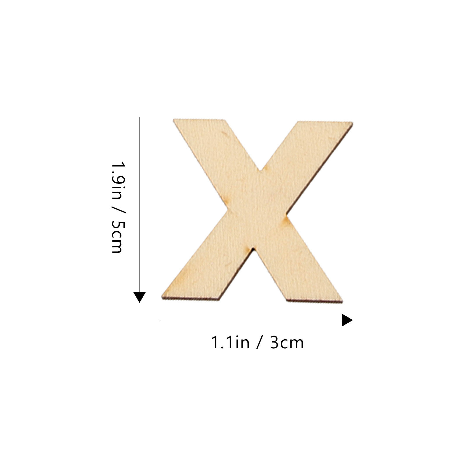 1 Set Blanko Holz-Buchstaben i – Wedding Decor Supply Store Bewertung und Preis